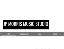 Tablet Screenshot of jpmstudio.com